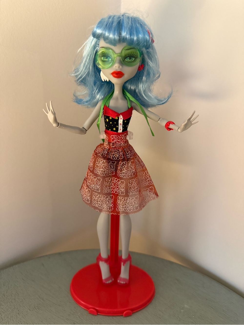 Monster High G1 Ghoulia Yelps Ghoul’s Night Out Doll 🧟♀️